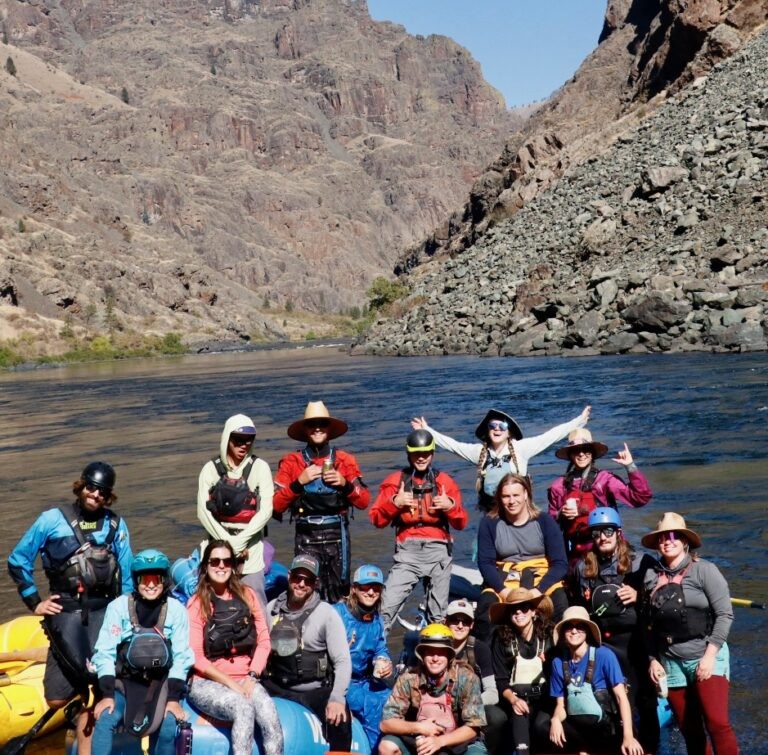 River Guides end of season staff trip